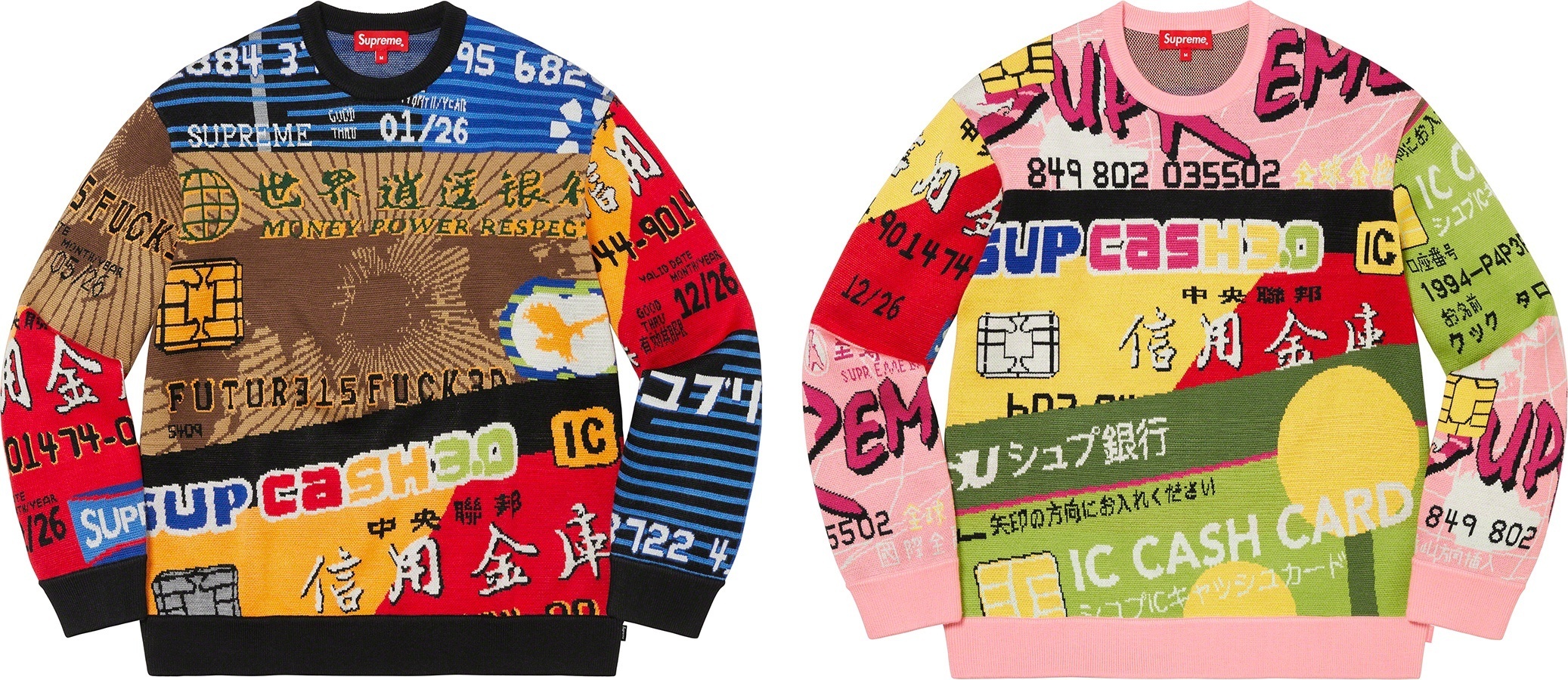 Credit Cards Sweater